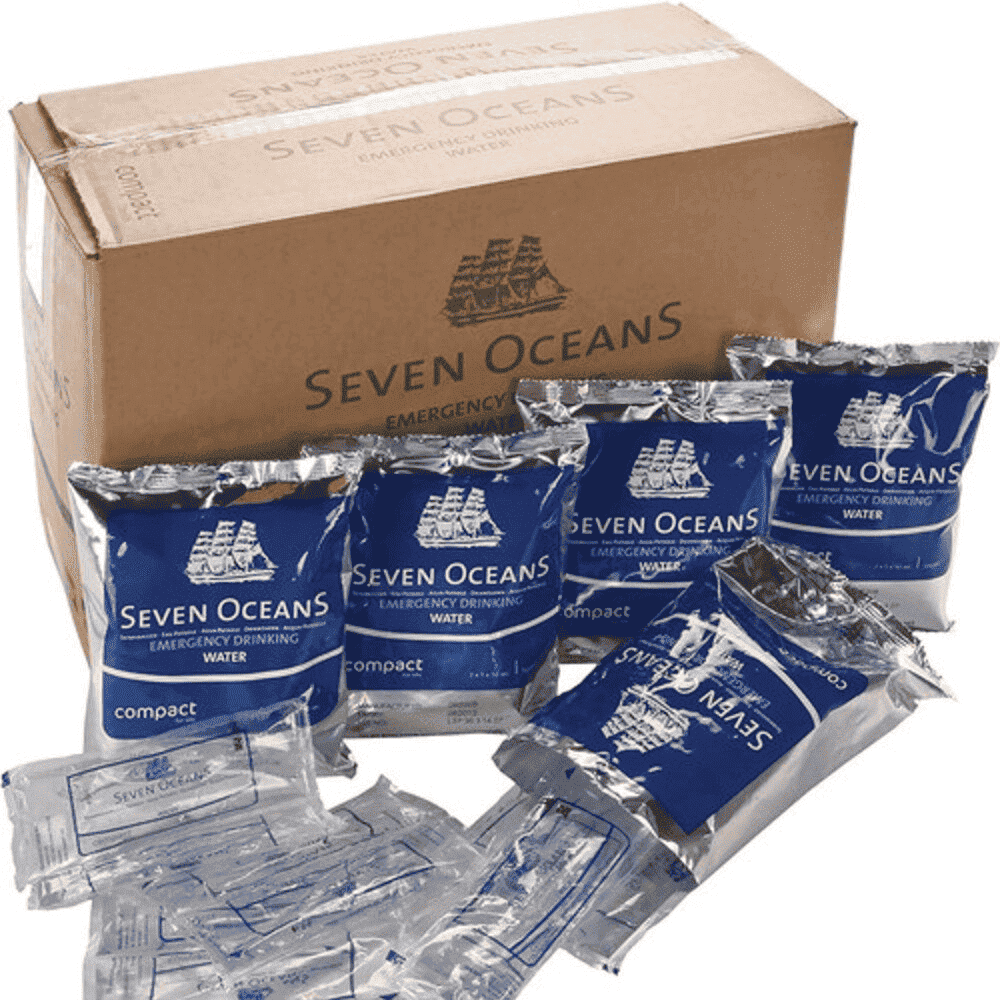 Lifeboat Rations and Water Packs